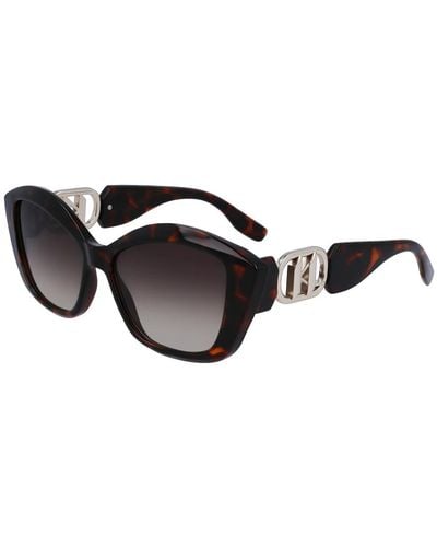 Karl Lagerfeld Mode sonnenbrille kl6102s modell 240 - Schwarz