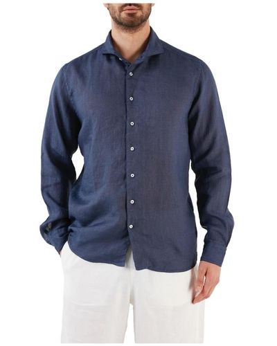 Gran Sasso Casual shirts - Blau