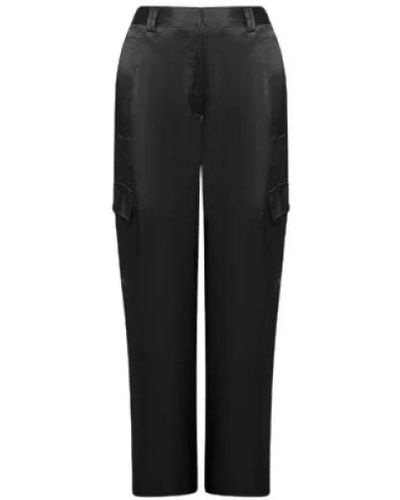 Mes Demoiselles Trousers > tapered trousers - Noir