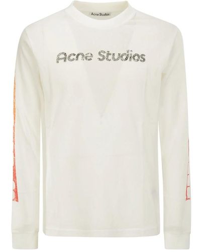 Acne Studios Magliette classica - Bianco