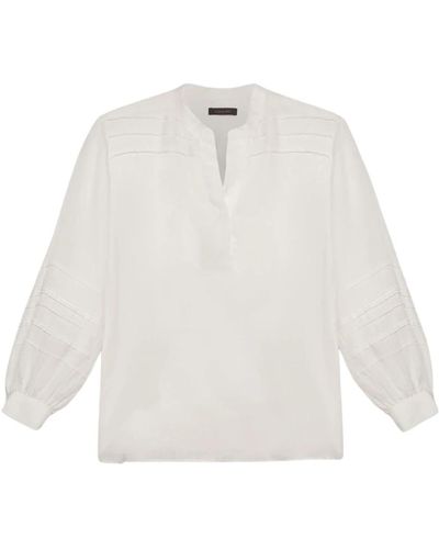 Elena Miro Stilvolles hemd - Weiß