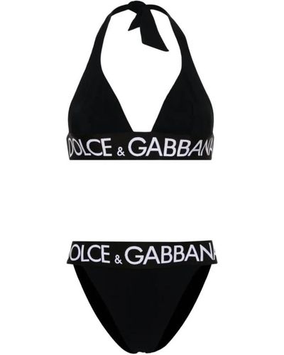 Dolce & Gabbana Triangolo e tanga - Nero