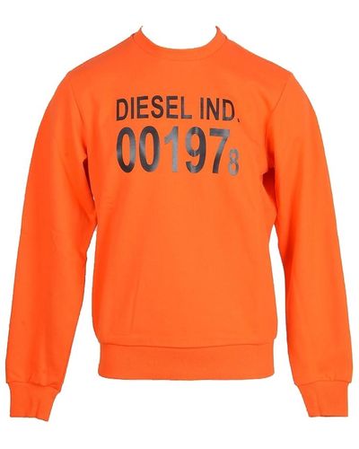 DIESEL Sweatshirt - Orange