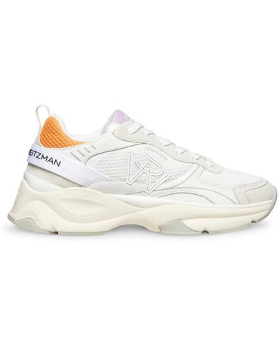 Stuart Weitzman Sw trainer moda e funzionale - Bianco