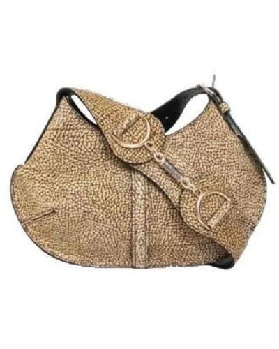 Borbonese Shoulder Bags - Natur
