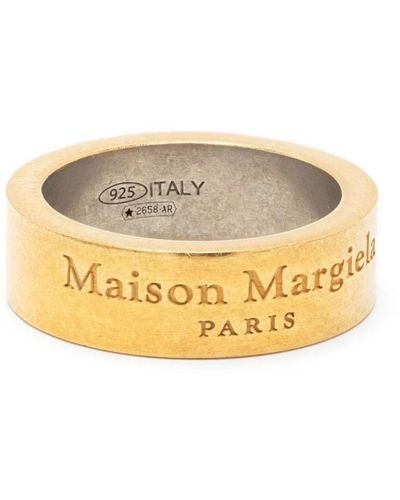 Maison Margiela Anello uomo oro stile classico - Metallizzato