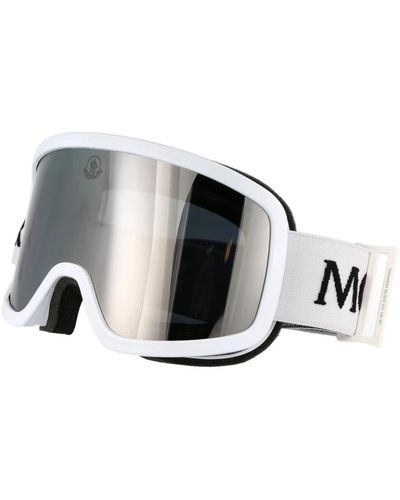 Moncler Stylische sonnenbrille ml0215 - Weiß