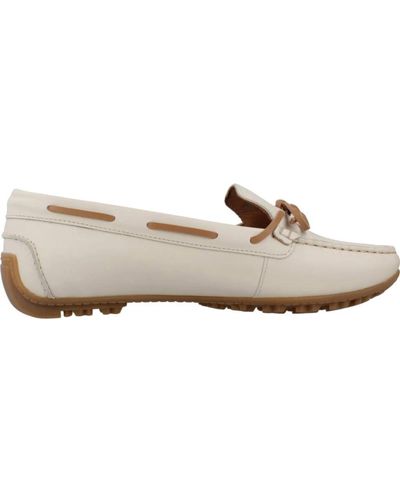 Geox Shoes > flats > sailor shoes - Blanc