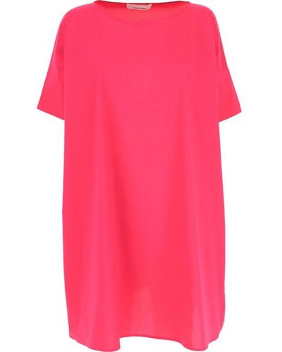 Liviana Conti Capas rosa brillante para mujeres - elegantes y cálidas