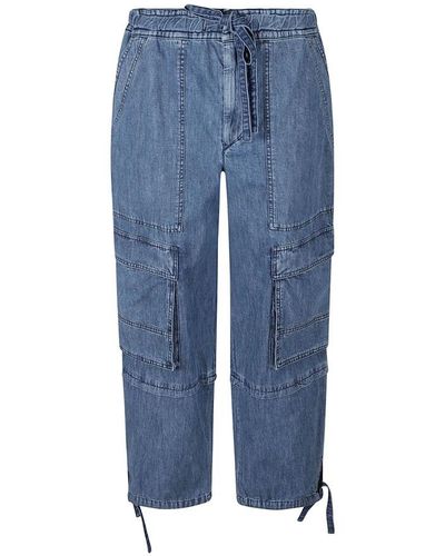 Isabel Marant Wide Trousers - Blue