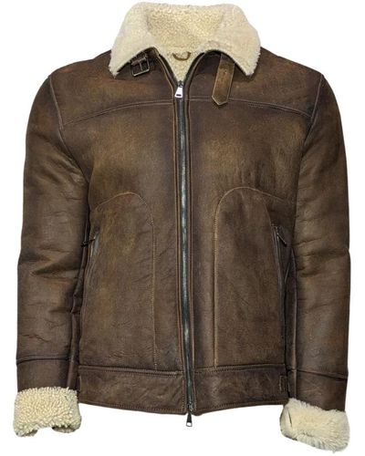 L.B.M. 1911 Jackets > leather jackets - Vert