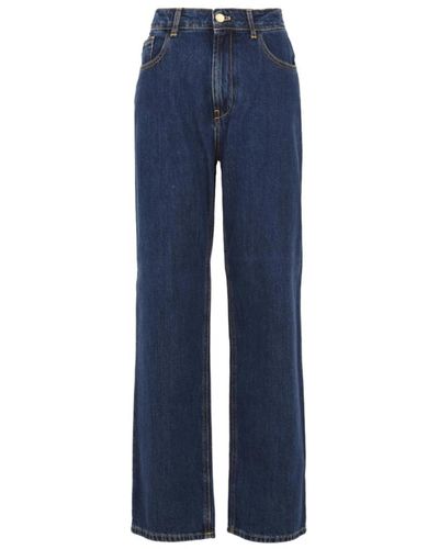 L'Autre Chose Jeans > straight jeans - Bleu