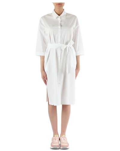 Sun 68 Dresses > day dresses > shirt dresses - Blanc