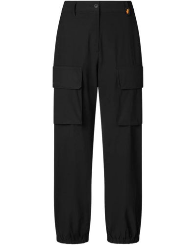 Save The Duck Tapered trousers - Schwarz