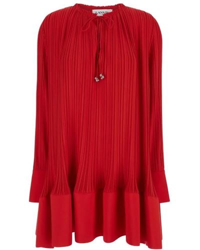 Lanvin Dresses > day dresses > short dresses - Rouge