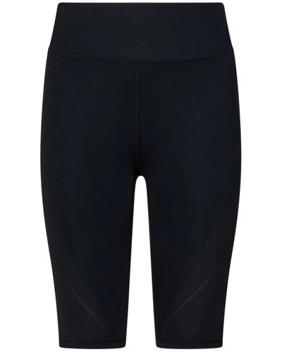 adidas By Stella McCartney Shorts stella mc cartney negros con cintura ajustable - Azul