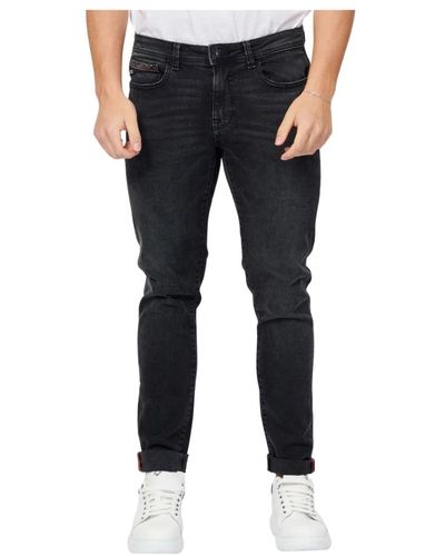 Yes-Zee Slim Fit Jeans - - Heren - Zwart
