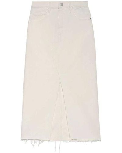 FRAME Skirts > denim skirts - Blanc
