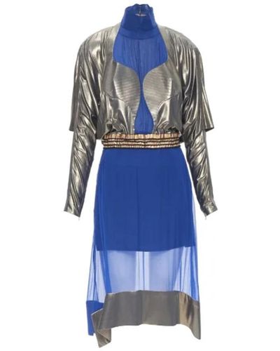 Balenciaga Midi Dresses - Blue