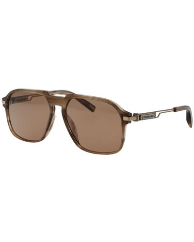 Chopard Stylische sonnenbrille sch347 - Braun