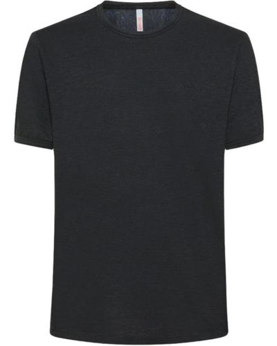 Sun 68 T-Shirts - Black