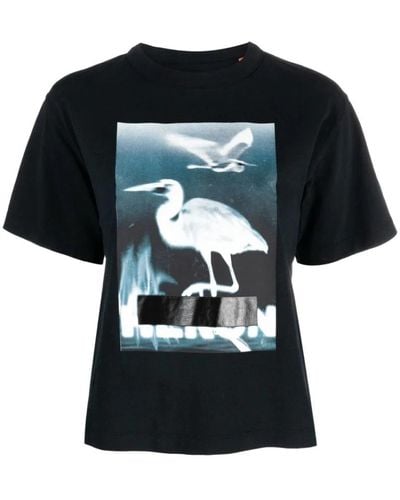 Heron Preston T-Shirts - Black