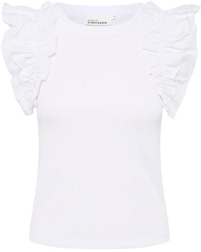 Karen By Simonsen T-Shirts - White