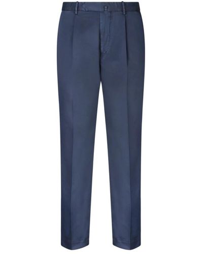 Dell'Oglio Slim-Fit Trousers - Blue
