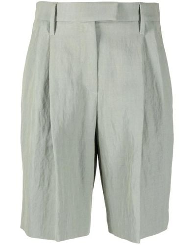 Brunello Cucinelli Long shorts - Grigio