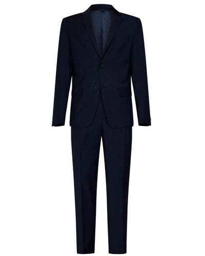 Calvin Klein Suits > suit sets > single breasted suits - Bleu