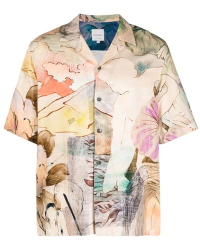 Paul Smith Short Sleeve Shirts - Multicolour
