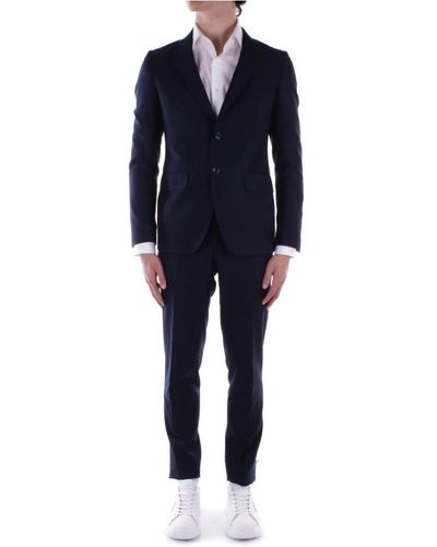 CoSTUME NATIONAL Suits > suit sets > single breasted suits - Bleu