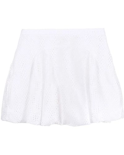 Alaïa Short Skirts - White