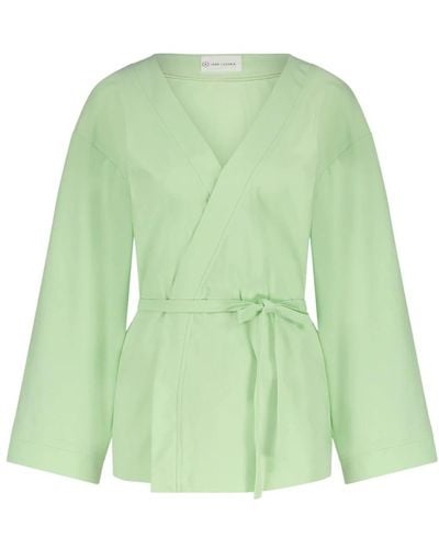 Jane Lushka Alvera kimono blazer | grün