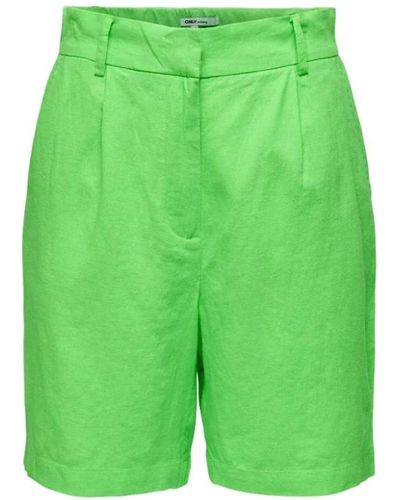 ONLY Shorts s - Verde