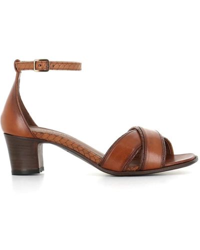 Pantanetti High Heel Sandals - Brown