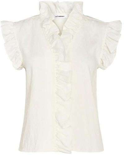 co'couture Blouses - Weiß