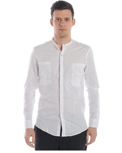 Daniele Alessandrini Shirts > casual shirts - Blanc