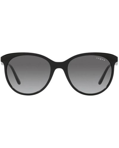 Vogue Goldene sonnenbrille mit stil vo 5453s,transparente bordeaux sonnenbrille - Grau