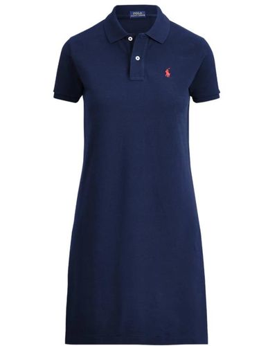 Polo Ralph Lauren Shirt Dresses - Blue