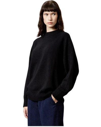 Massimo Alba Knitwear > cashmere knitwear - Noir