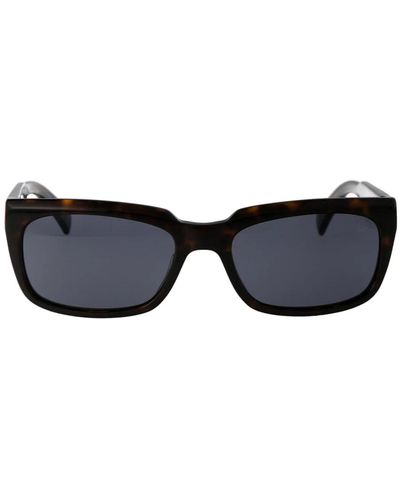 Dunhill Stylische sonnenbrille du0056s - Blau