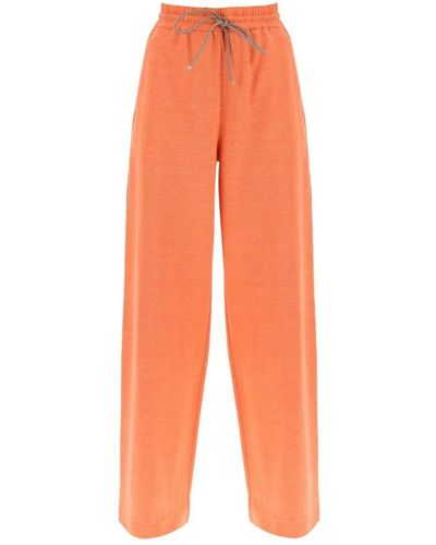Max Mara Trousers > sweatpants - Orange