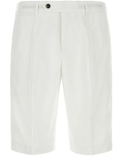 PT Torino E Lyocell Bermuda Shorts - Weiß