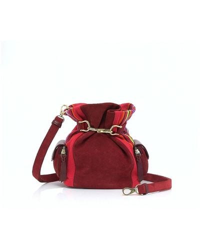 Claris Virot Bags > bucket bags - Rouge