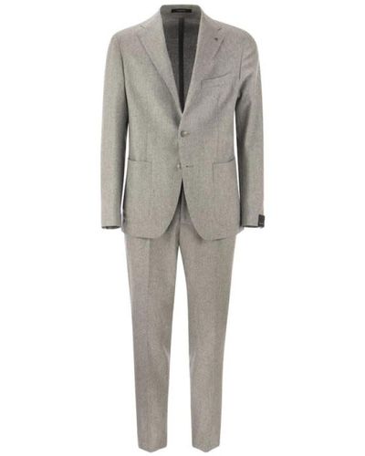 Tagliatore Suits > Suit Sets > Single Breasted Suits - Grijs
