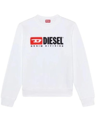 DIESEL Sweatshirts & hoodies > sweatshirts - Blanc