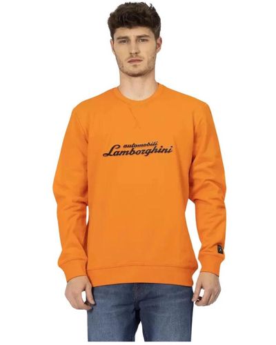 Automobili Lamborghini Sweatshirts - Orange