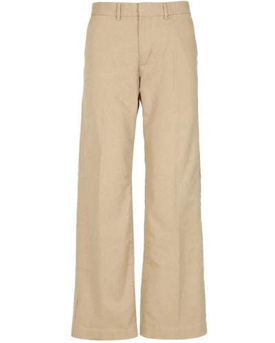 Levi's Pantalones baggy de algodón con cremallera y bolsillos - Neutro