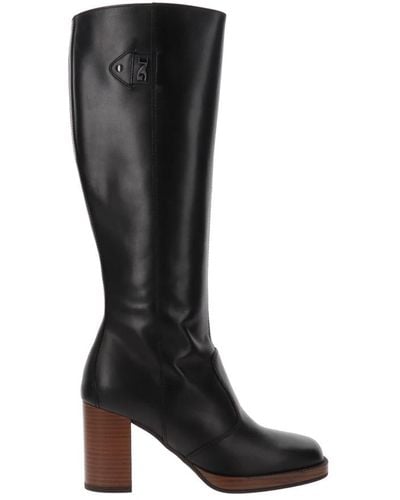 Nero Giardini Heeled Boots - Black
